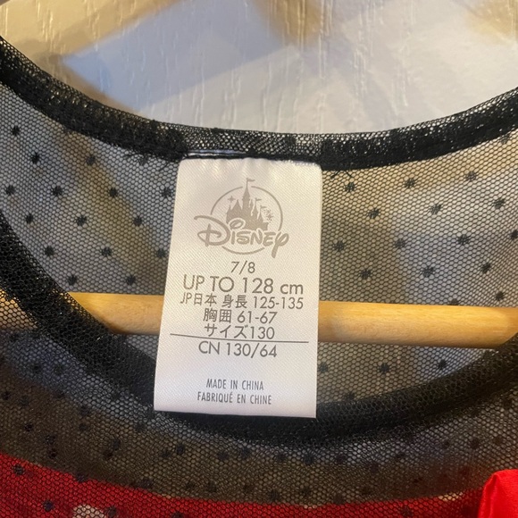 Disney Minnie Red and Black Polka Dot Dress and Ears - Picture 2 of 5